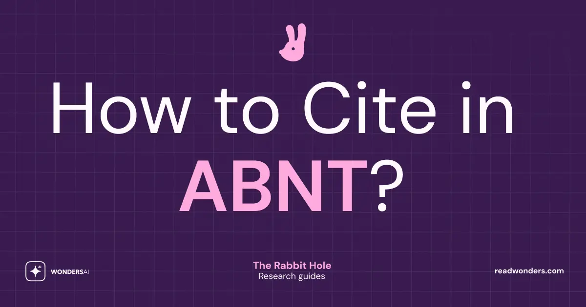How to Cite in ABNT Style: Brazilian Citation Standard (NBR 6023)