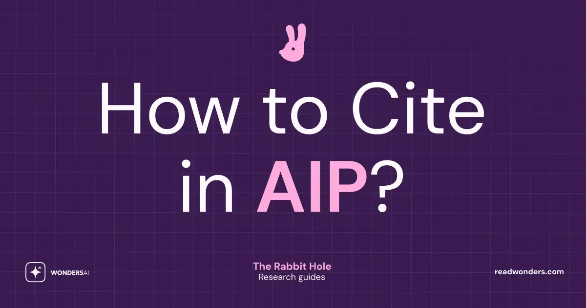 How to Cite in AIP Style: Physics Research Guide