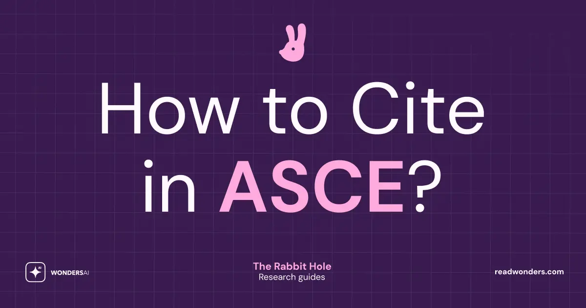 How to Cite in ASCE Style: Civil Engineering Guide