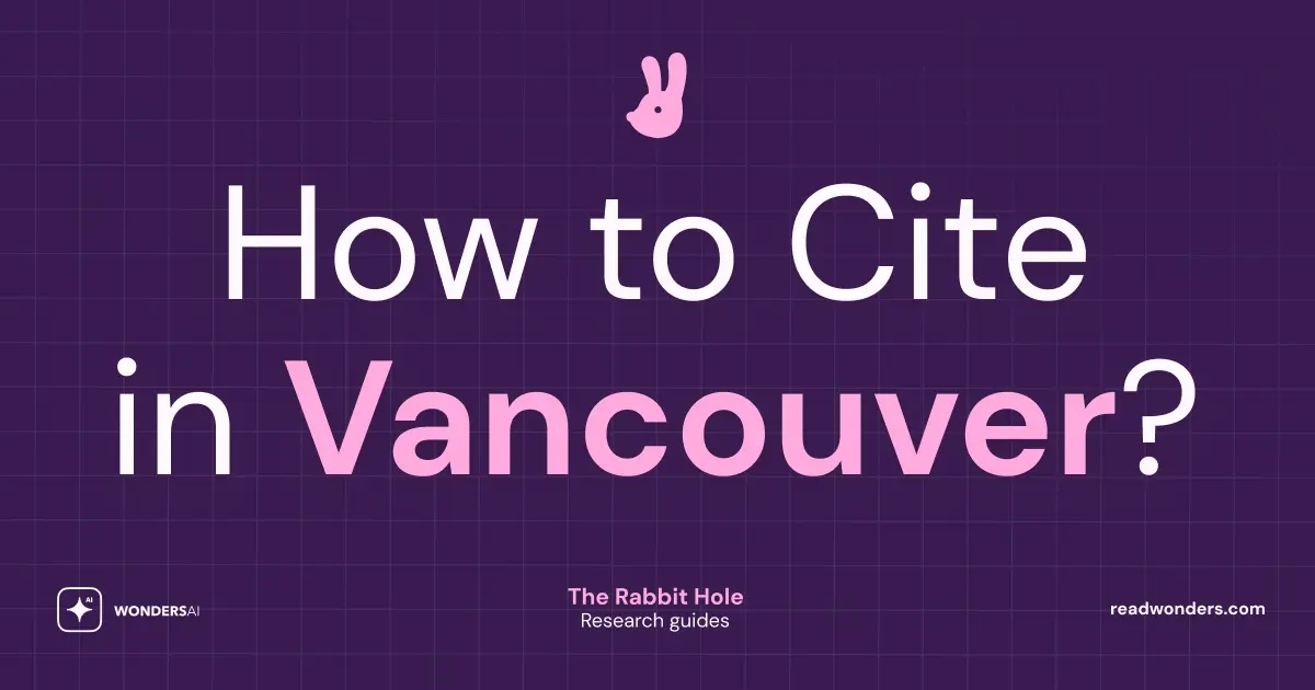 How to Cite in Vancouver Style: Complete ICMJE Guide